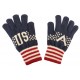 Gants mixte modèle USA Bleu, Blanc et Rouge Gants Hip Hop Honour