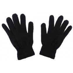 Gants uni Femme Noir Gants Léon montane