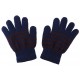 Gants Enfant Rayés Bleu et Marron ANCIENNES COLLECTIONS divers