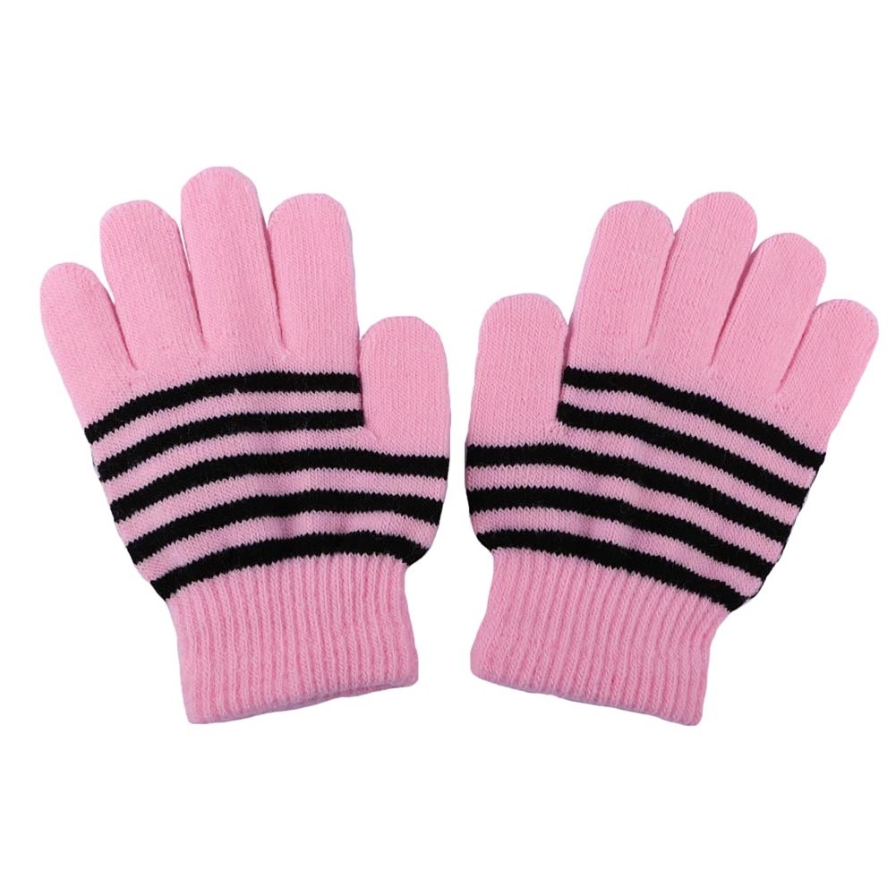 Gants enfant rayé 4/9ans (x12) E22