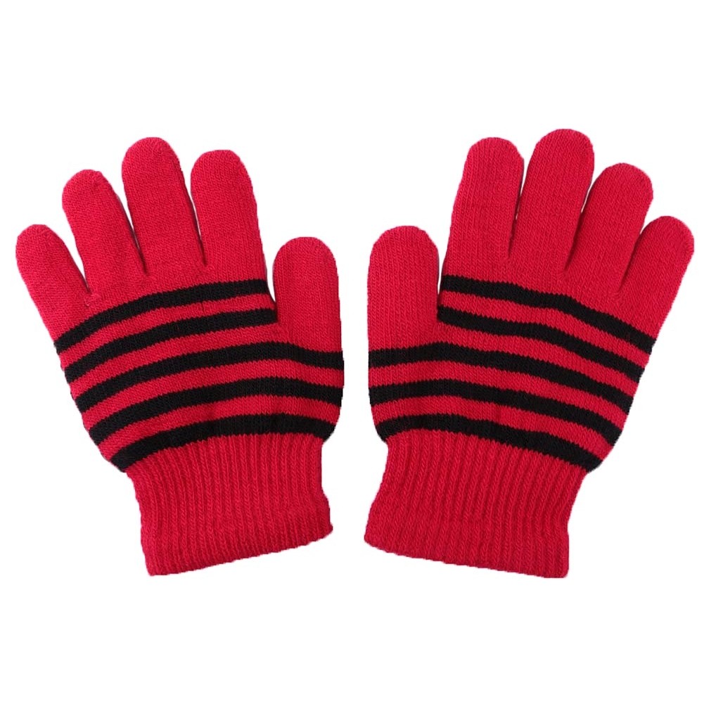 Gants enfant rayé 5/10ans (x12) #23