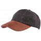 Casquette Baseball Tweed Gris Olney Headwear ANCIENNES COLLECTIONS divers