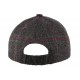 Casquette Baseball Tweed Gris Olney Headwear ANCIENNES COLLECTIONS divers