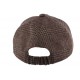 Casquette Baseball Tweed Marron Olney headwear CASQUETTES Olney Headwear Limited