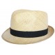 Chapeau paille Georges en raphia naturel CHAPEAUX Olney Headwear Limited