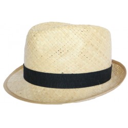 Chapeau paille Georges en raphia naturel CHAPEAUX Olney Headwear Limited