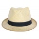 Chapeau paille Georges en raphia naturel CHAPEAUX Olney Headwear Limited