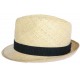 Chapeau paille Georges en raphia naturel CHAPEAUX Olney Headwear Limited