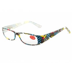 Lunettes Loupes Pop Bleu et Jaune Dioptrie +3,5 Lunettes Loupes New Time