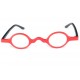 Lunettes Loupes Malaga Rouge et Noire Dioptrie +1 ANCIENNES COLLECTIONS divers