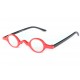 Lunettes Loupes Malaga Rouge et Noire Dioptrie +1 ANCIENNES COLLECTIONS divers