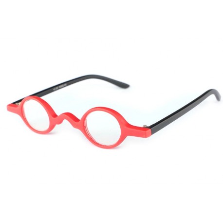 Lunettes Loupes Malaga Rouge et Noire Dioptrie +1 ANCIENNES COLLECTIONS divers