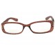 Lunettes Loupes Murcie Marron Dioptrie +4 Lunettes Loupes New Time