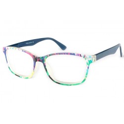 Lunettes Loupes Art Pop Bleu vert et Rose Dioptrie +1 Lunettes Loupes New Time