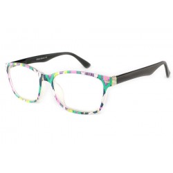 Lunettes Loupes Art Pop Noir, Vert et Rose Dioptrie +1 Lunettes Loupes New Time