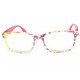 Lunettes Loupes Art Pop Rose, Fuchsia et Blanc Dioptrie+1 Lunettes Loupes New Time