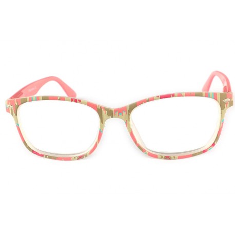 Lunettes Loupes Art Pop Rose, Fuchsia et Saumon Dioptrie +2 ANCIENNES COLLECTIONS divers