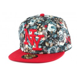 Casquette Enfant NY Rouge et Bleue de 7 à 12 ans ANCIENNES COLLECTIONS divers