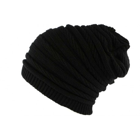 Bonnet Rasta Oversize Noir Jack Nyls Creation BONNETS Nyls Création