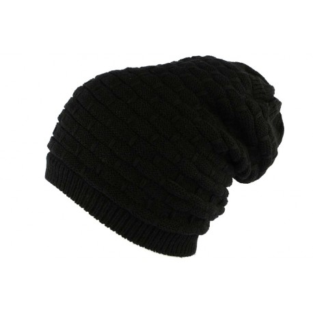 Bonnet Rasta Noir Long Ben Nyls Creation BONNETS divers