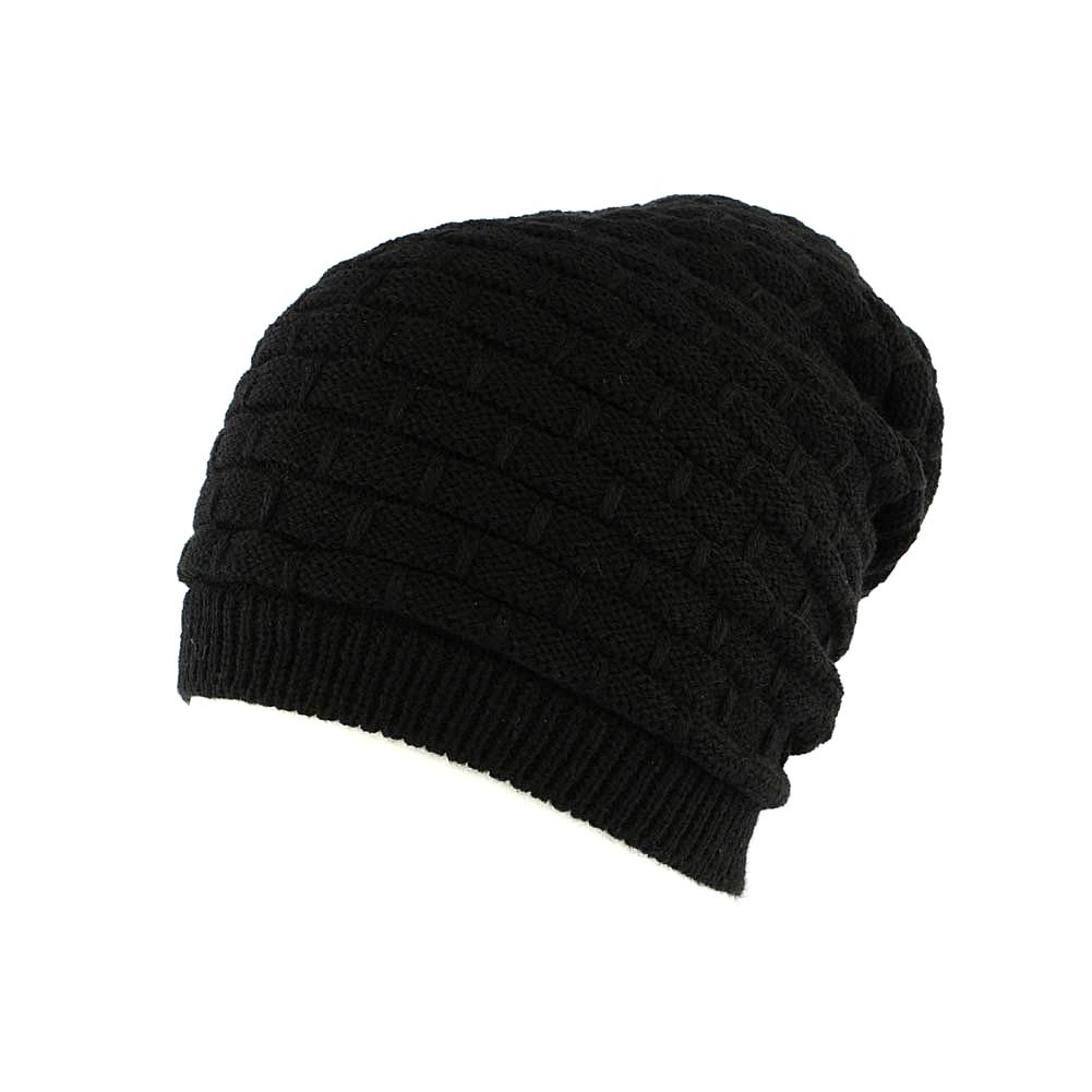 Bonnet Rasta Noir Ben - Site Headwear Hatshowroom