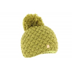 Bonnet Pompon Vert Ice par Rmountain ANCIENNES COLLECTIONS divers