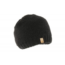 Bonnet Enfant Noir en Laine R Mountain ANCIENNES COLLECTIONS divers