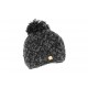 Bonnet Pompon Grosse Maille Noir par Rmountain ANCIENNES COLLECTIONS divers