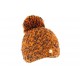 Bonnet Pompon Grosse Maille Orange par Rmountain ANCIENNES COLLECTIONS divers