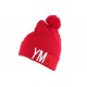 Bonnet YMCMB Rouge avec Pompon ANCIENNES COLLECTIONS divers