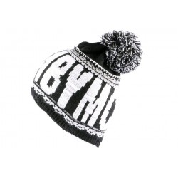 Bonnet YMCMB Noir, Blanc et Gris avec pompon ANCIENNES COLLECTIONS divers