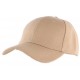 Casquette Baseball Marron Clair CASQUETTES Nyls Création