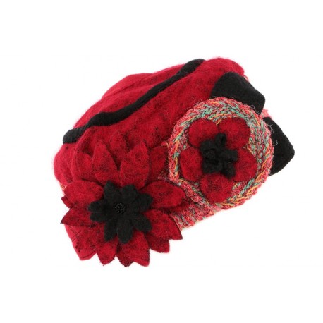 Toque Rouge Teresa en laine bouillie Leon Montane ANCIENNES COLLECTIONS divers