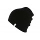 Bonnet Long Coal Headwear The Frena Noir ANCIENNES COLLECTIONS divers