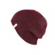 Bonnet Long Coal Headwear The Binary Bordeaux BONNETS COAL