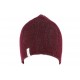 Bonnet Long Coal Headwear The Binary Bordeaux BONNETS COAL