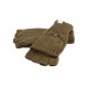 Gants Mitaine et Moufle Coal en laine Olive ANCIENNES COLLECTIONS divers