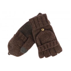 Gants et Moufle Coal en laine Marron The Mcneil Gants COAL