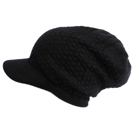 Bonnet Casquette Rasta Dread Noir Janice Nyls Création ANCIENNES COLLECTIONS divers