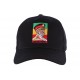 Casquette Rasta Noir Haile Selassie CASQUETTES divers