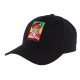 Casquette Rasta Noir Haile Selassie CASQUETTES divers