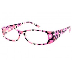 Lunette Loupe Rose et Noire Moga dioptrie +2 ANCIENNES COLLECTIONS divers