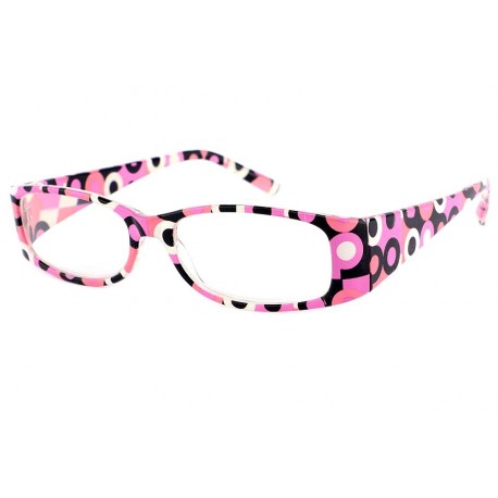 Lunette Loupe Rose et Noire Moga dioptrie +2 ANCIENNES COLLECTIONS divers