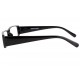 Lunettes de lecture Noires et Rectangles Meph Dioptrie +3 ANCIENNES COLLECTIONS divers