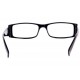 Lunettes de lecture Noires et Rectangles Meph Dioptrie +3 ANCIENNES COLLECTIONS divers