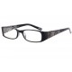 Lunettes Loupe Noire Rectangle Rosace + 3 Dioptries ANCIENNES COLLECTIONS divers