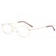 Lunette loupe Classique Dorée Vita +1 Dioptrie Lunettes Loupes Loupea