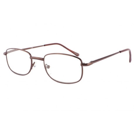 Lunette de lecture Métal Marron Vita +2 dioptries Lunettes Loupes Loupea