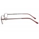 Lunette de lecture Métal Marron Vita +2 dioptries Lunettes Loupes Loupea