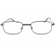 Lunette Loupe Homme Femme Métal Marron Vita +2,5 dioptries Lunettes Loupes Loupea